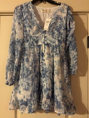 NWT Boutique Blue Dress